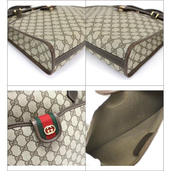 GUCCI（グッチ） レア 美品 オールドグッチ トートバッグ PVCレザー GG