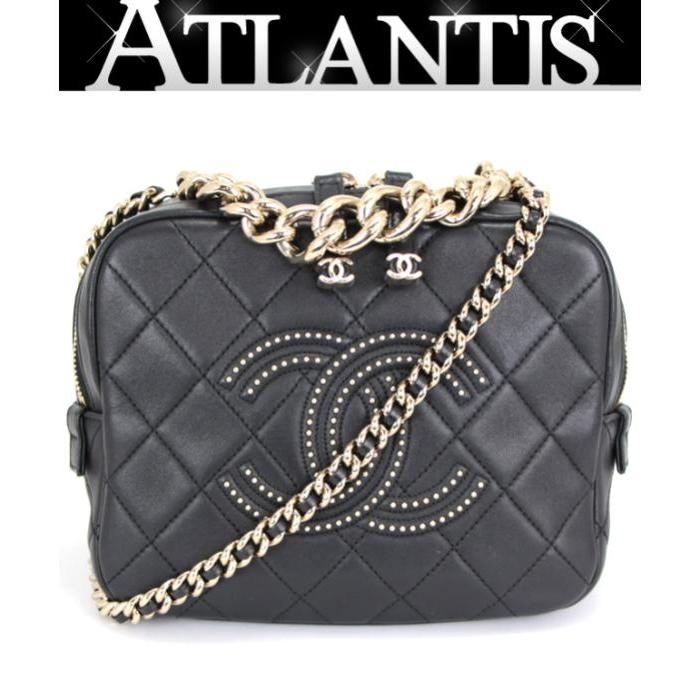CHANEL SALE 美品 シャネル マトラッセ スタッズココマーク 2WAY CHANEL SALE 美品 シャネル マトラッセ スタッズココマーク 2WAY