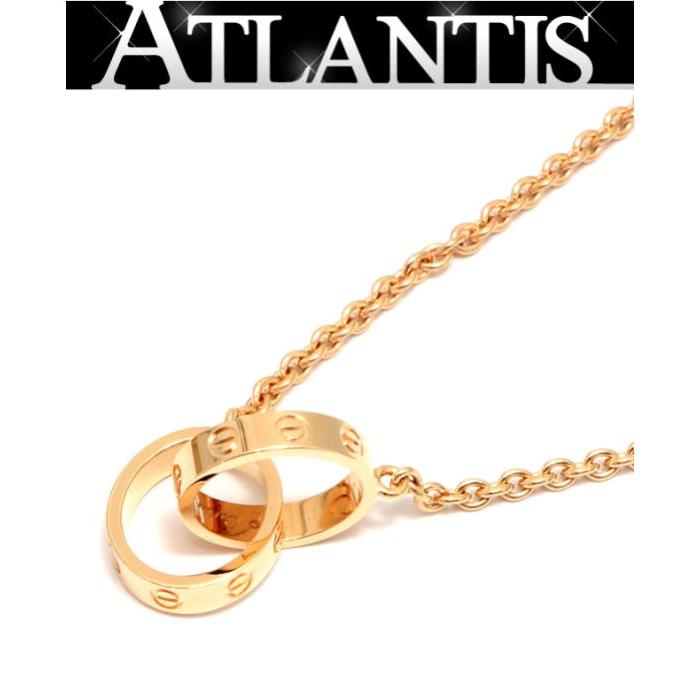 Cartier（カルティエ） 極美品 ベビーラブ ネックレス 750 PG ピンク 