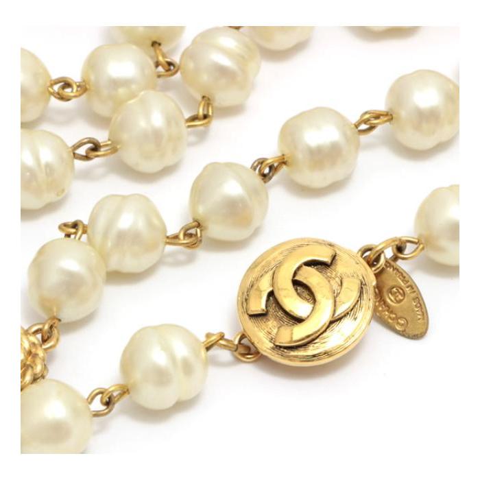 【美品シャネル】ヴィンテージパールパーツネックレス 美品シャネル】ヴィンテージパールパーツネックレス
