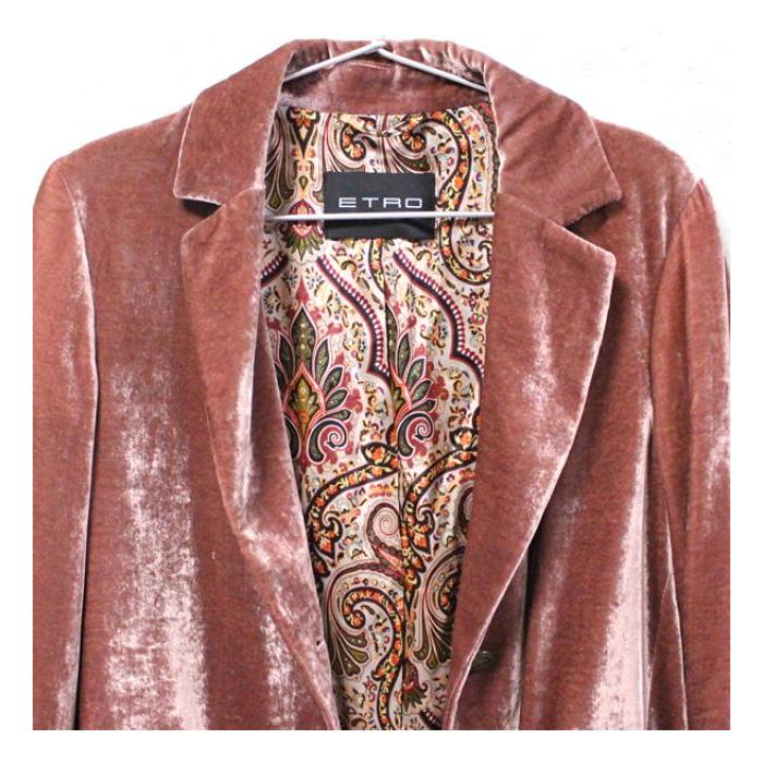 本当に最終値下げ、早い者勝ち！美品！！ETRO ペイズリー柄 ロングコート 42 ather brand 大SALE 美品 エトロ ETRO レディース 裏地