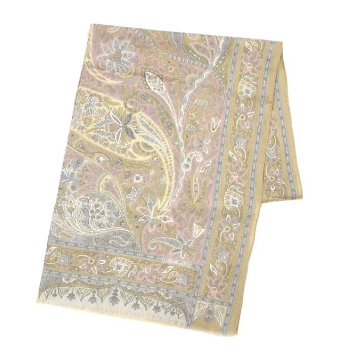 ather brand エトロ ETRO ショール スカーフ ペイズリー柄 : atlantis
