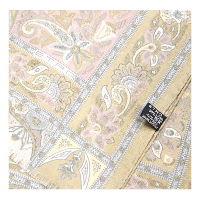 ather brand エトロ ETRO ショール スカーフ ペイズリー柄 : atlantis