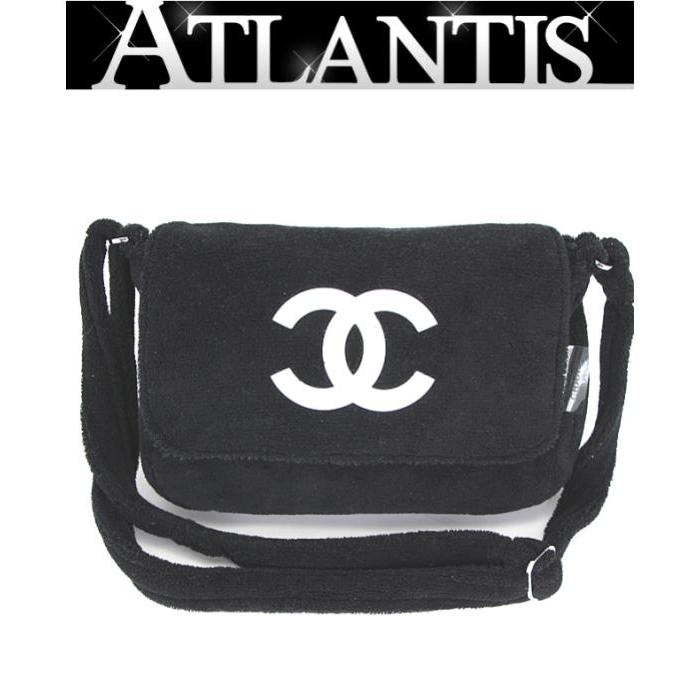 美品 シャネル CHANEL ノベルティ ココマーク 斜め掛けショルダー  
