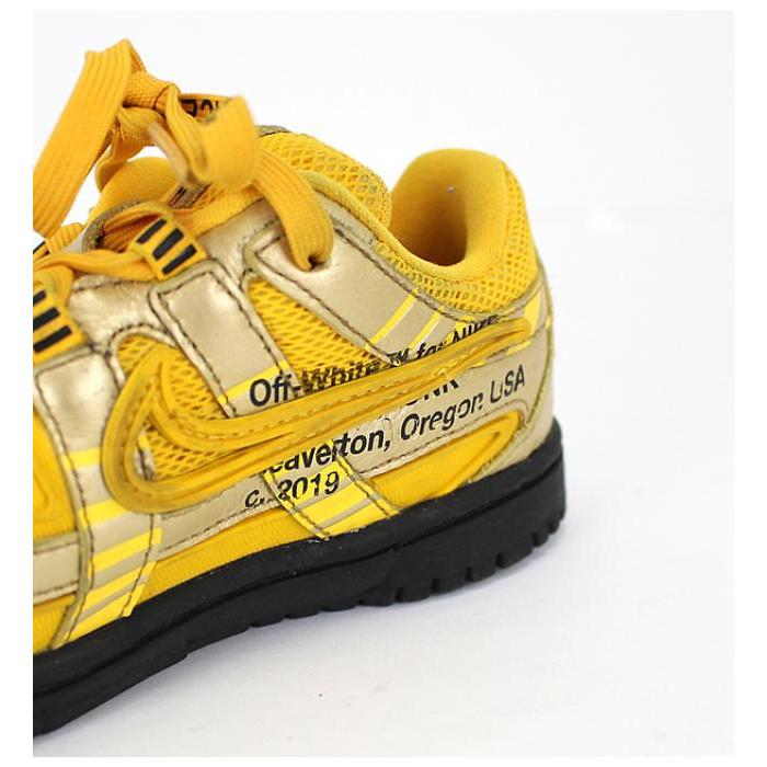 新品未使用 キッズ ラバー ダンク ナイキ×オフホワイト　19cm NIKE ナイキ×オフホワイト エアラバーダンク キッズシューズ