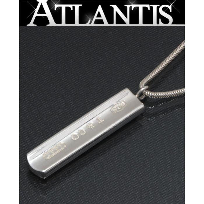 大SALE 美品 ティファニー TIFFANY & Co. 1837 バー ネックレス SV925  