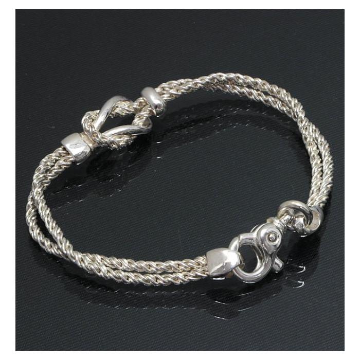 TIFFANY&Co.（ティファニー） TIFFANY&CO ダブルロープ ブレスレット