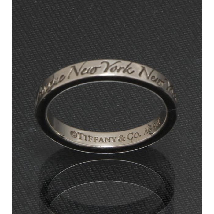 TIFFANY&Co.（ティファニー） TIFFANY＆CO ノーツナローバンド リング