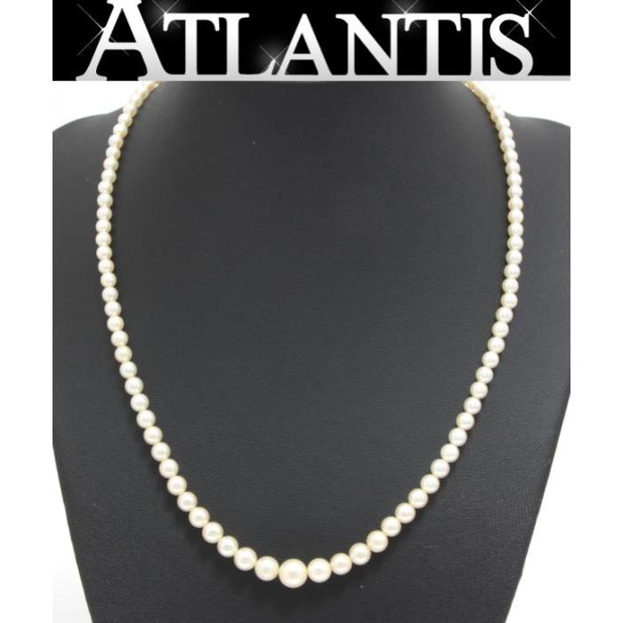MIKIMOTO（ミキモト） 美品 パール ネックレス SV シルバー : atlantis 