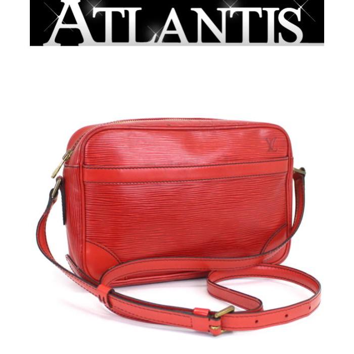 ルイヴィトン LOUIS VUITTON トロカデロ23 ショルダーバッグ レッド 