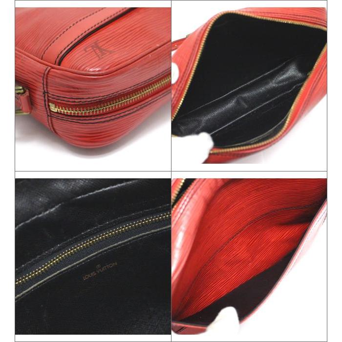 ルイヴィトン LOUIS VUITTON トロカデロ23 ショルダーバッグ レッド 
