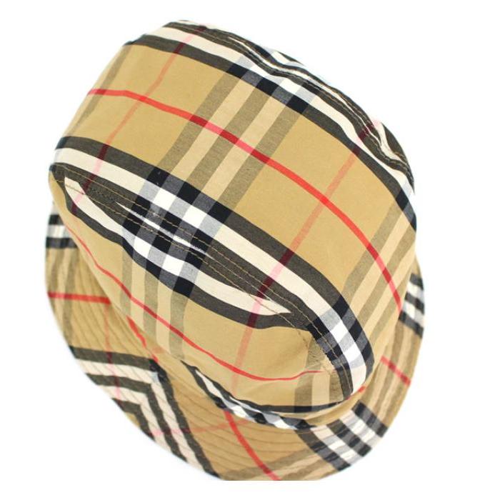 BURBERRY（バーバリー） SALE 美品 バケットハット チェック ベージュ