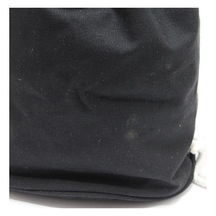 CHANEL シャネル プールバッグ 巾着 キャンバス 黒 CHANEL（シャネル） 巾着 プールバッグ キャンバス 黒 : atlantis