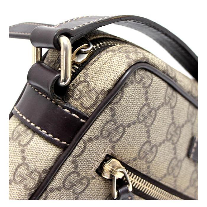 GUCCI　グッチ　GGスプリーム　PVC ショルダーバック GUCCI グッチ GGスプリーム ショルダーバッグ PVC メンズ - メルカリ