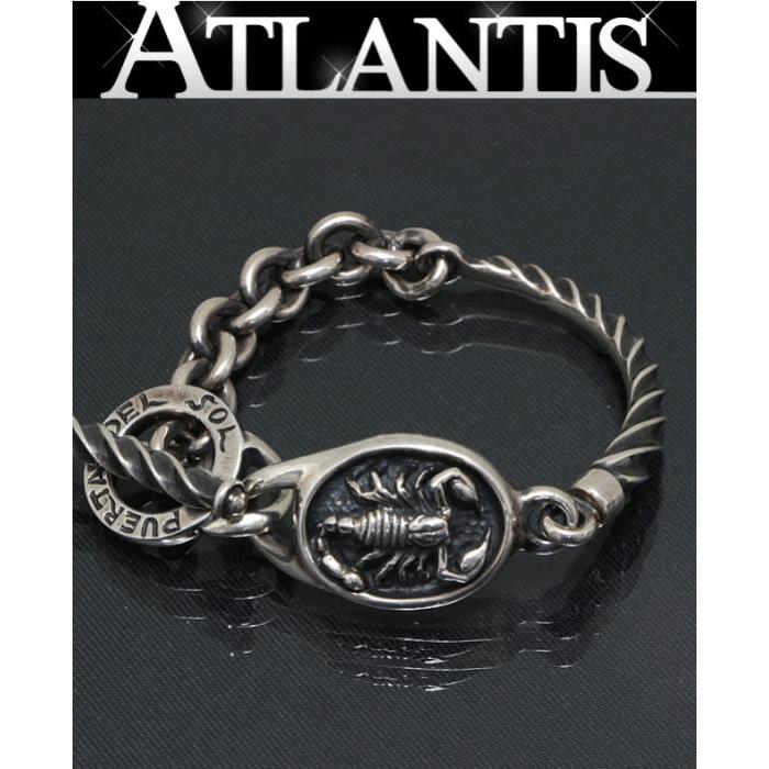 プエルタデルソル ブレスレット スコーピオン PUERTA DEL SOL スコーピオンシルバーブレスレット