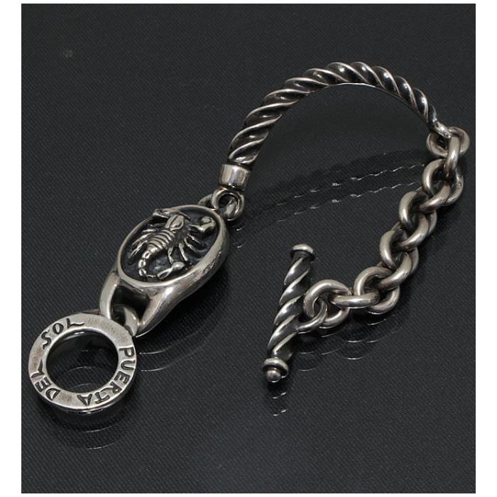 PUERTA DEL SOL スコーピオンシルバーブレスレット