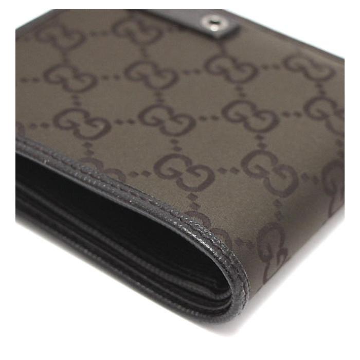 GUCCI 美品 グッチ GG柄 二つ折り財布 コンパクトウォレット