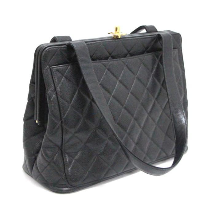 【希少モデル】シャネル　がま口　ハンドバッグ　トート　マトラッセ ショルダー CHANEL シャネル マトラッセ がま口 ショルダーバッグ トート