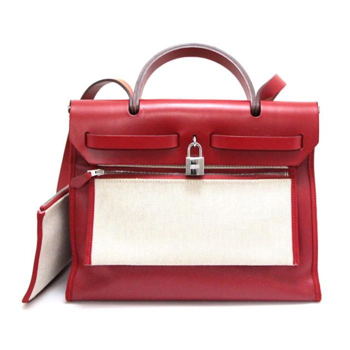 HERMES 美品 エルメス エールバッグジップPM 2WAY ハンドバッグ  