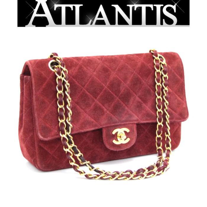 マトラッセ シャネル CHANEL ヴィンテージ Wチェーンショルダーバッグ