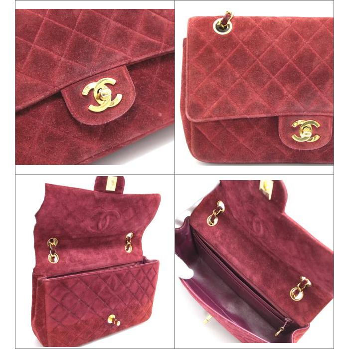 マトラッセ シャネル CHANEL ヴィンテージ Wチェーンショルダーバッグ