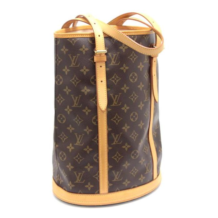 美品 ルイヴィトン LOUIS VUITTON バケットGM ショルダートートバック