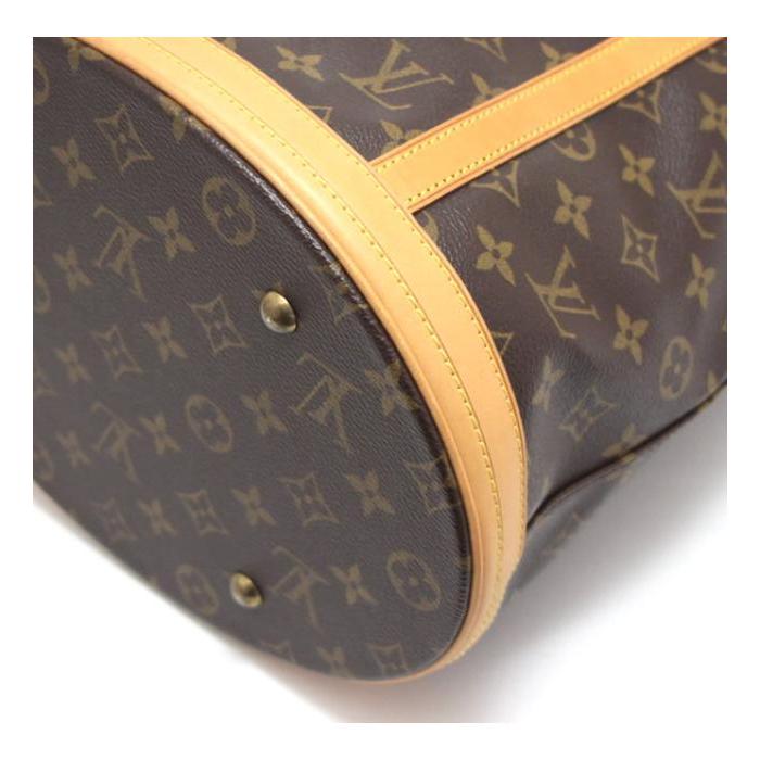 美品 ルイヴィトン LOUIS VUITTON バケットGM ショルダートートバック モノグラム M42236