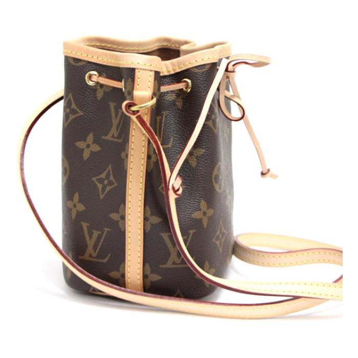 美品 ルイヴィトン LOUIS VUITTON ナノノエ ショルダーバッグ 