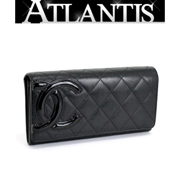 CHANEL（シャネル） カンボン フラップウォレット 二つ折り 長財布