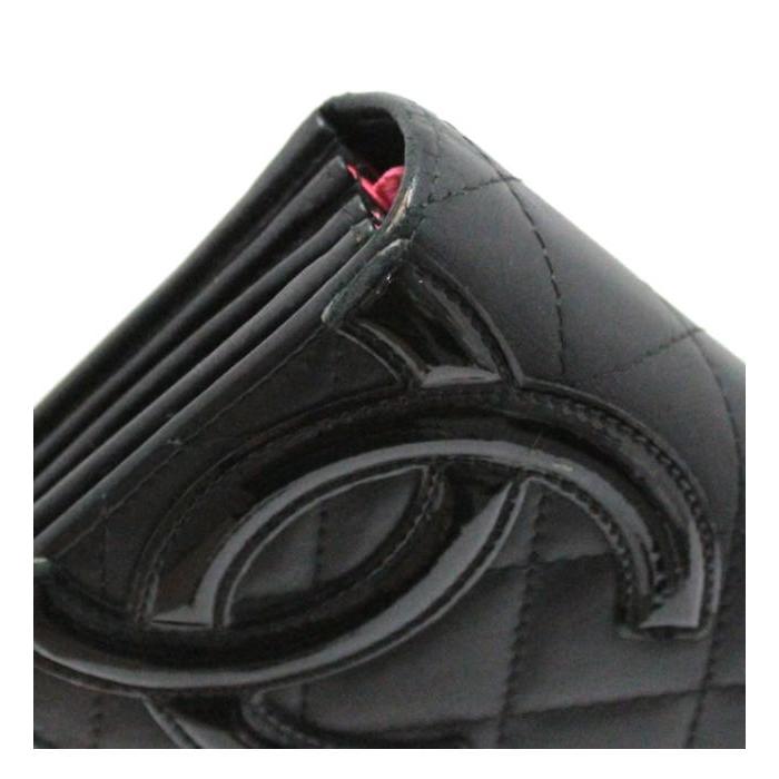 CHANEL ブラック 財布 シャネル CHANEL 長財布 キャビアスキン ロングウォレット