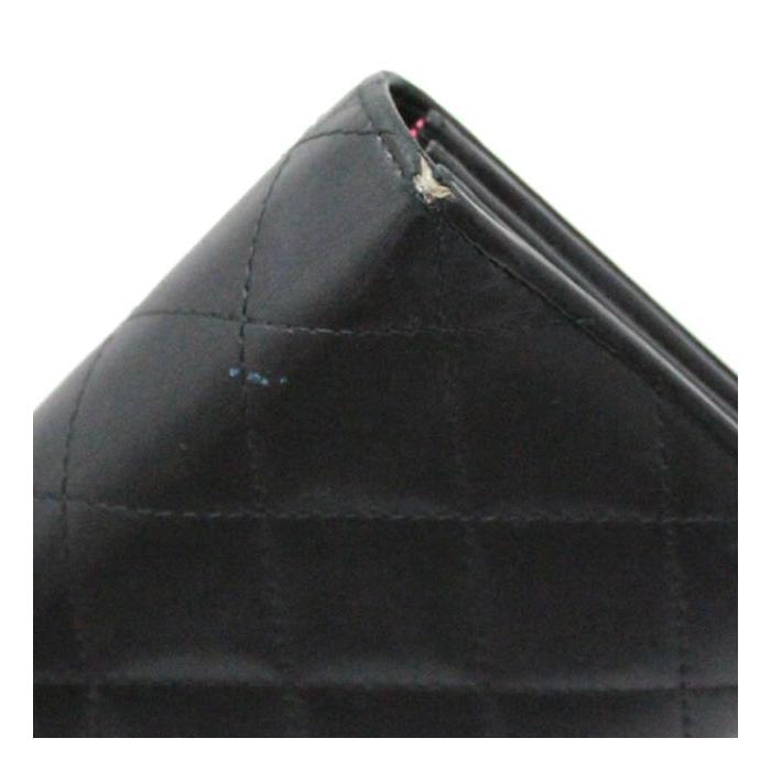 CHANEL ブラック 財布 シャネル CHANEL 長財布 キャビアスキン ロングウォレット