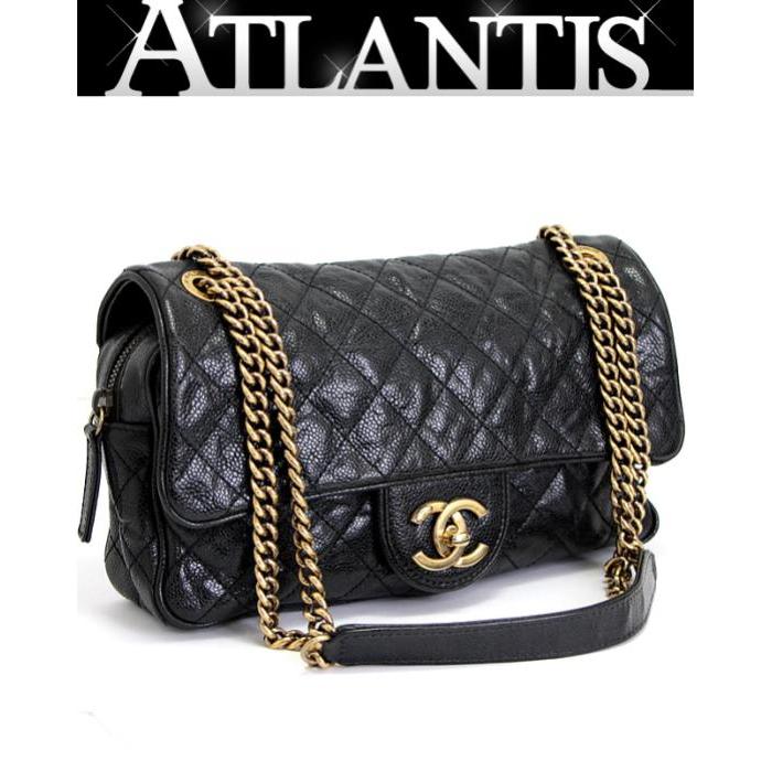 マトラッセ シャネル CHANEL Wチェーンショルダーバッグ