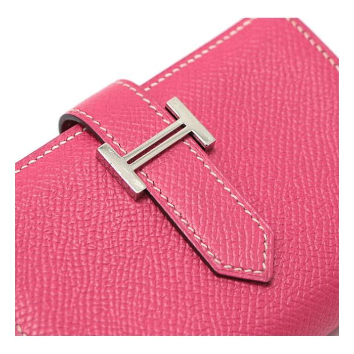 HERMES（エルメス） 美品 ベアンミニ コンパクト財布 カードケース ?O