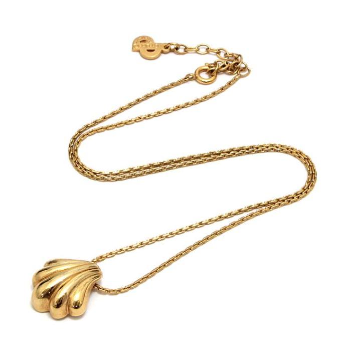 Christian Dior シェルモチーフネックレス