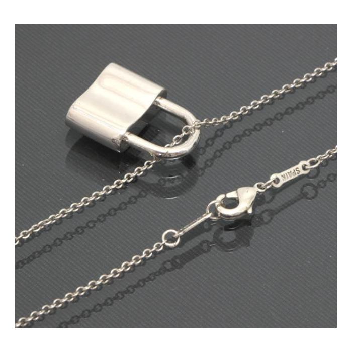 ティファニー TIFFANY & Co. 1837 ロック カデナ ネックレス SV925