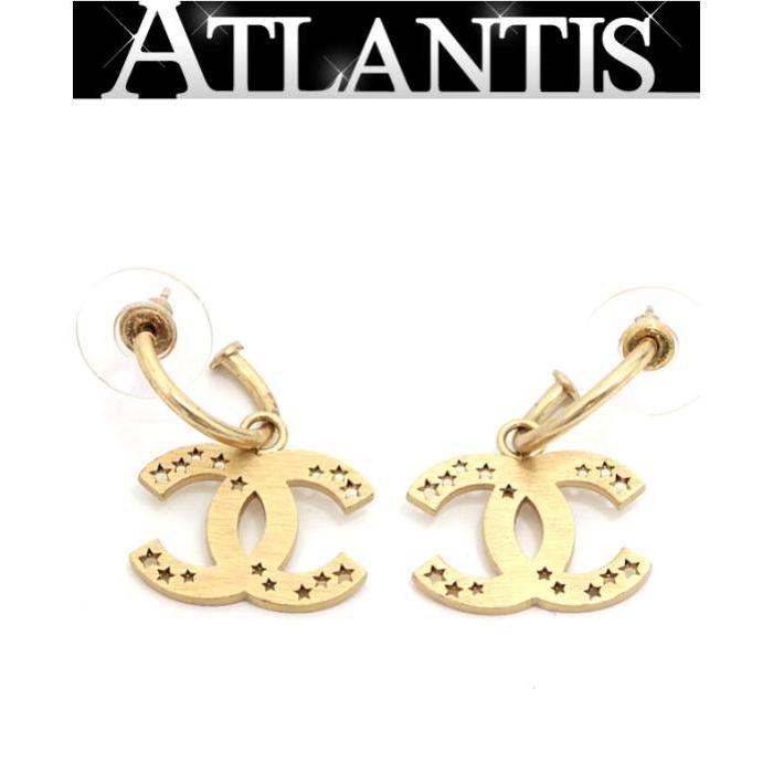 CHANEL シャネル ココマーク スイング ピアス CHANEL シャネル ココマーク スイング ピアス ラインストーン