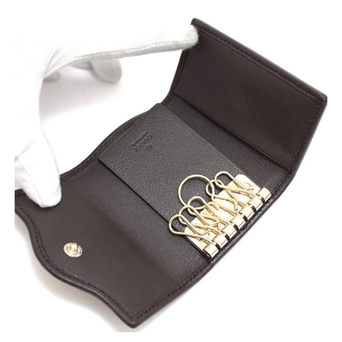 【 美品・正規品 】 GUCCI グッチ GGスプリーム 6連　キーケース　革 GUCCI（グッチ） 極美品 GUCCI 6連キーケース GGスプリーム キャンバス