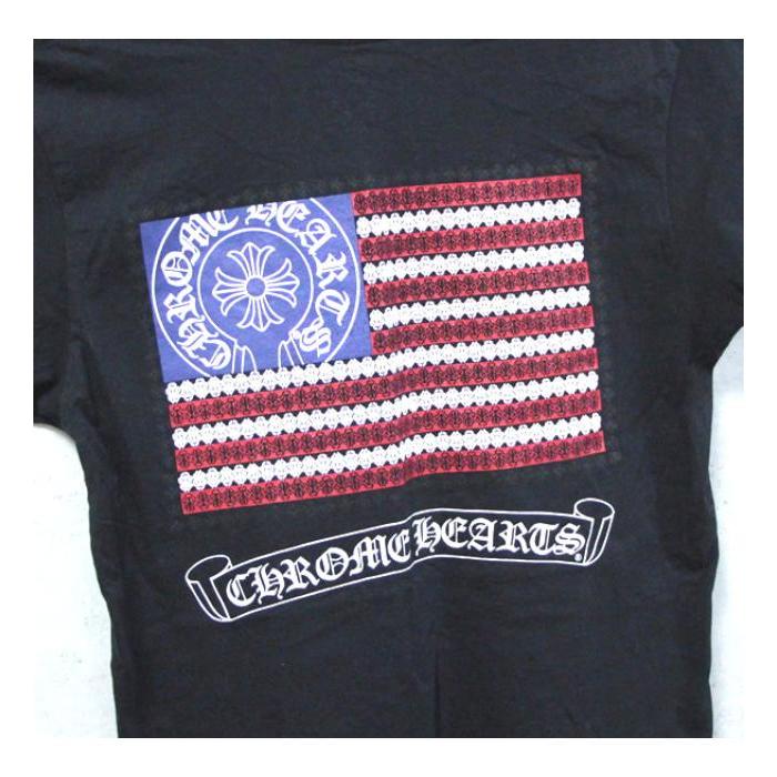 CHROME HEARTS 最終値下げ クロムハーツ レア ホースシュー Flag Print 