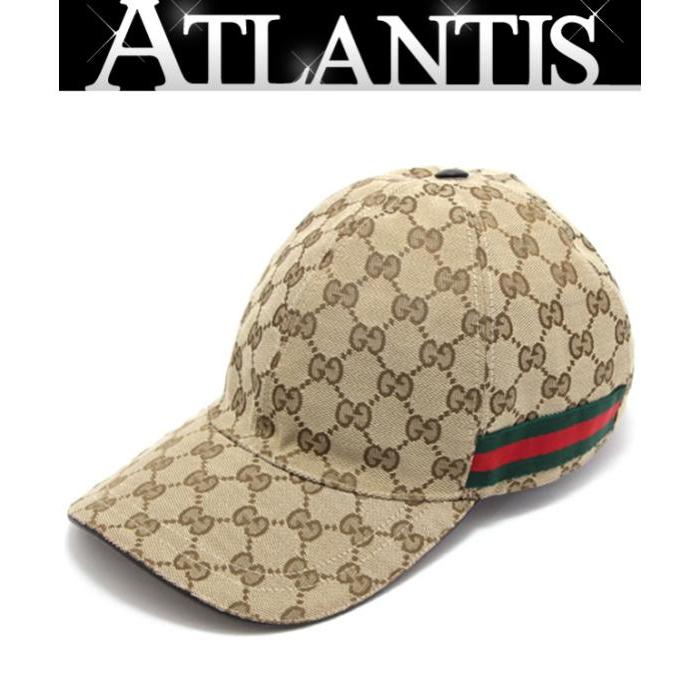 GUCCI GGパターン ベースボールキャップ L 59 GUCCI GGパターン ベースボールキャップ L59