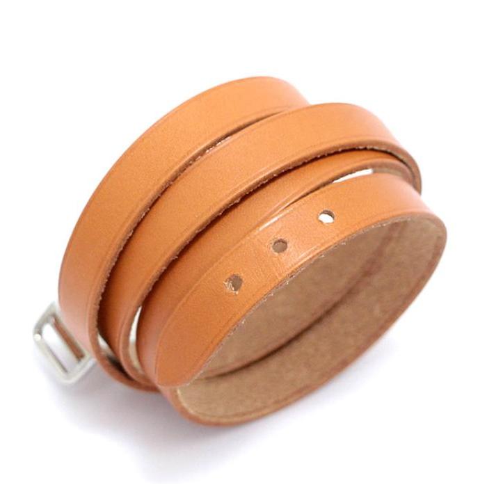 HERMES（エルメス） 美品 アピ2 レザー チョーカー ロング 
