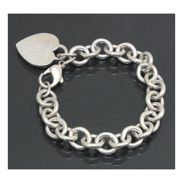 【洗浄済】TIFFANY&Co. リターントゥ ハートブレスレット SV925 TIFFANY&Co.（ティファニー） SALE TIFFANY&CO リターン トゥ ハート