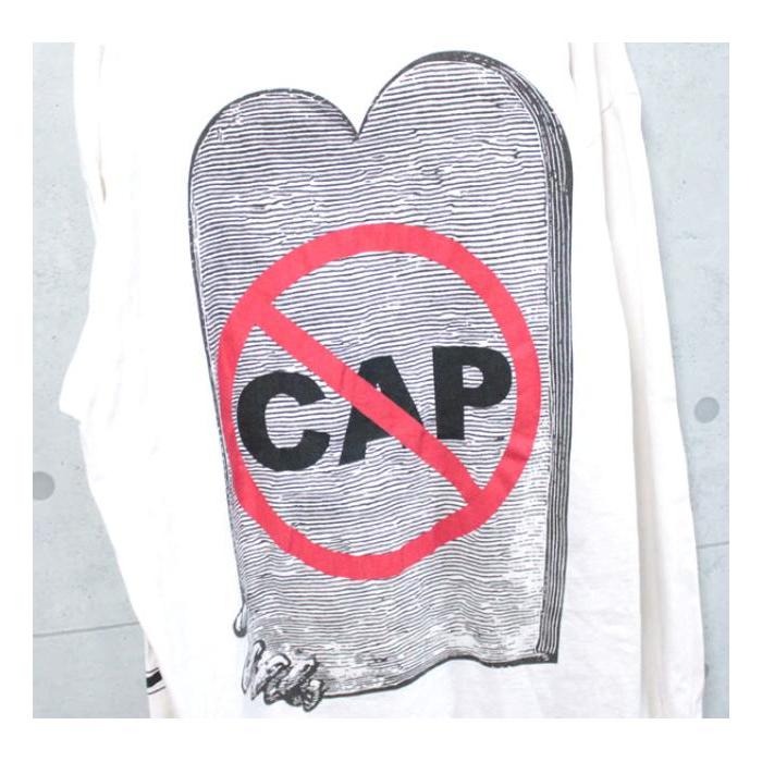 セントマイケル ロンT Tシャツ ホワイト タグ付き 美品 SAINT M×××××× - 【ラスト1点】SM-YS1-0000-016 / LS TEE