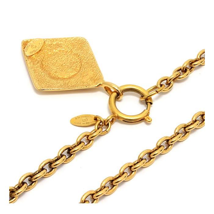 CHANEL 美品 シャネル ヴィンテージ ココマーク ネックレス