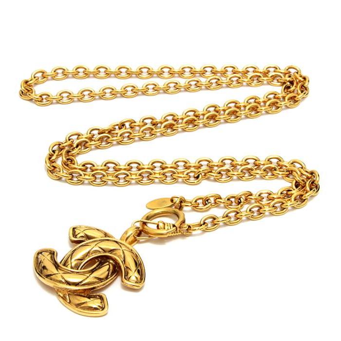 CHANEL シャネル　ヴィンテージ　ロングネックレス　マトラッセ　ココマース CHANEL（シャネル） SALE ヴィンテージ ココマーク マトラッセ ロング
