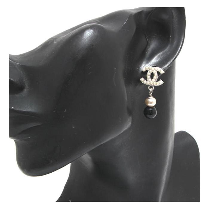 CHANEL（シャネル） ココマーク スイング パール ピアス 04A
