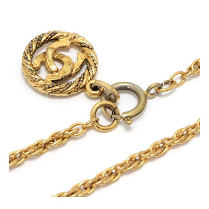 CHANEL（シャネル） ヴィンテージ ココマーク サークル ネックレス