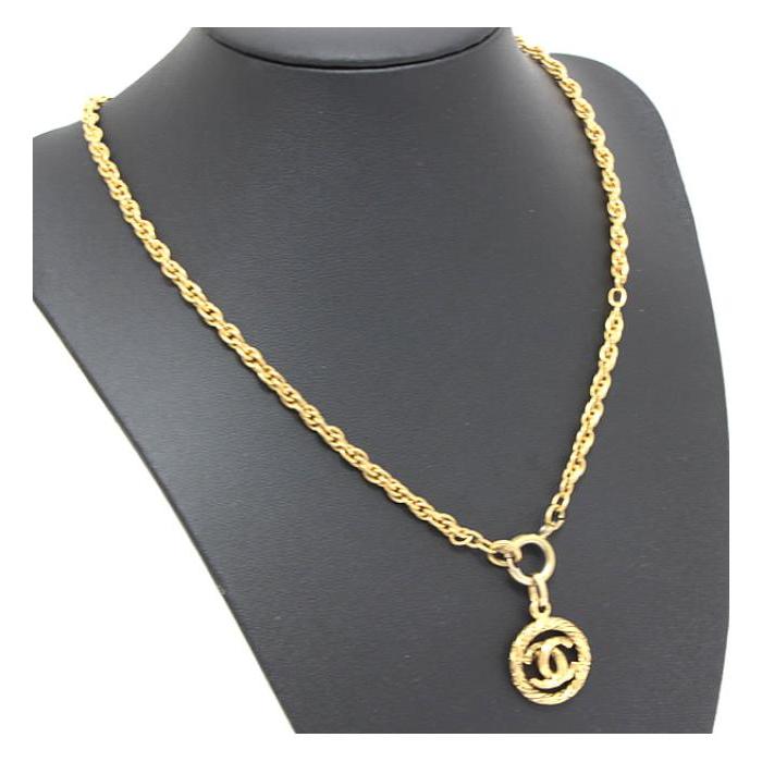 CHANEL（シャネル） ヴィンテージ ココマーク サークル ネックレス