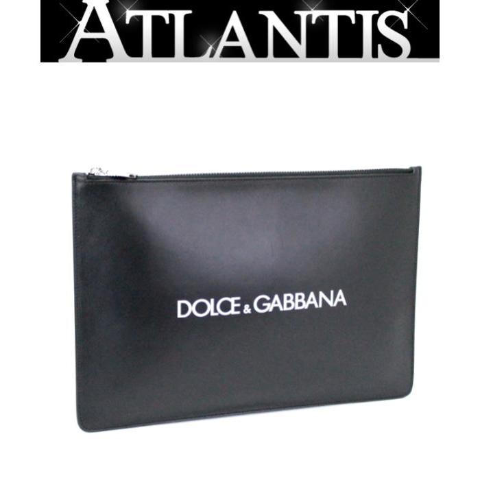 美品 ドルチェ&ガッバーナ D&G ロゴ クラッチバッグ セカンドバッグ レザー 黒 :060474:atlantis - 通販