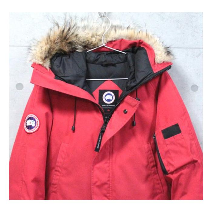 カナダグース CANADA GOOSE メンズ チリワックボンバー ダウン ジャケット レッド size表記S/P 7950M R