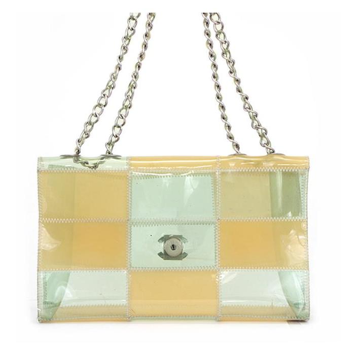 CHANEL（シャネル） マトラッセ ビニール Wチェーン ショルダー